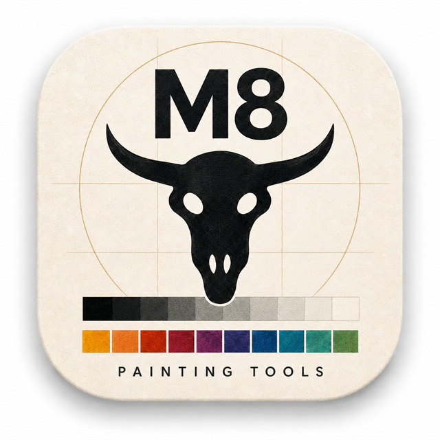 M8 Painting Tools logo
